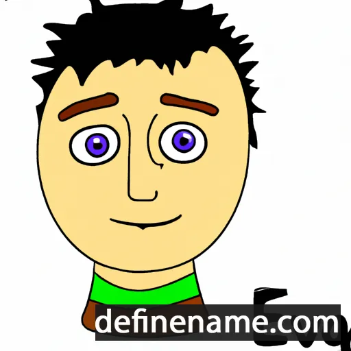 cartoon of the name Evgeny