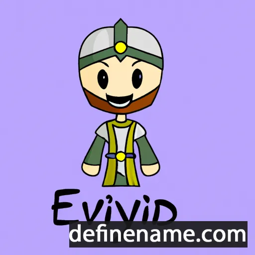 cartoon of the name Eyvindur