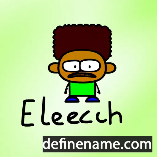 cartoon of the name Ezechiel