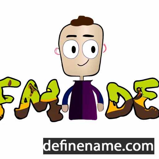 cartoon of the name Fadime