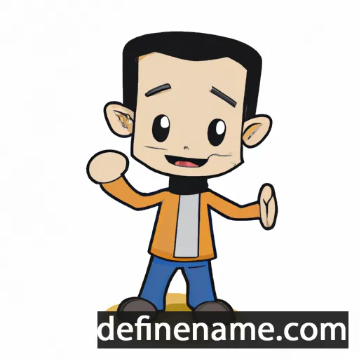 cartoon of the name Fahri