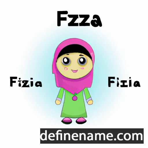 Faiza cartoon