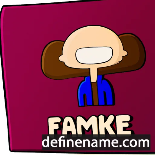 Famke cartoon