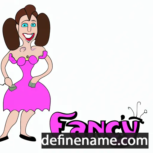 cartoon of the name Fancy