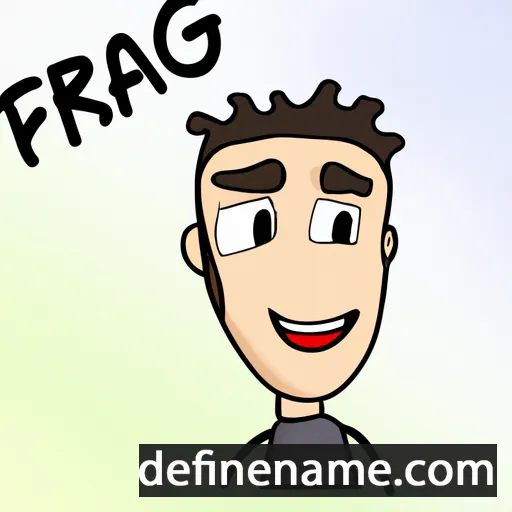 cartoon of the name Farag