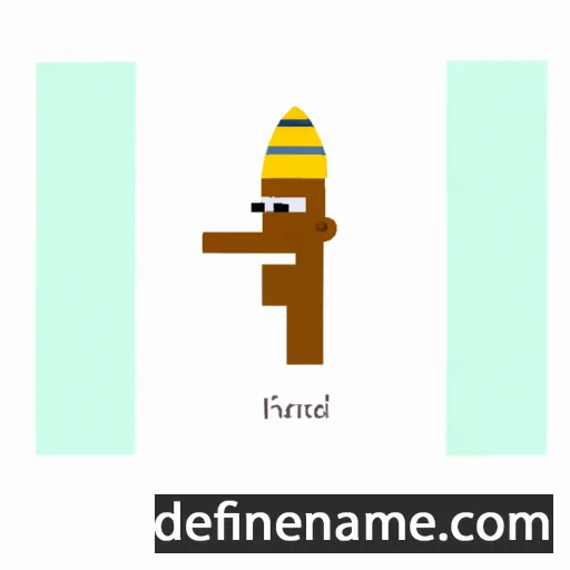 cartoon of the name Faroald