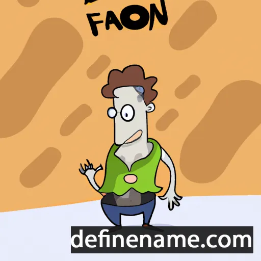 Faron cartoon