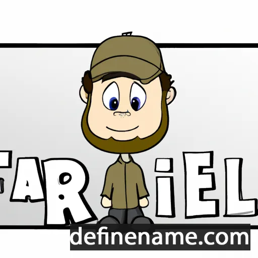 cartoon of the name Farrell