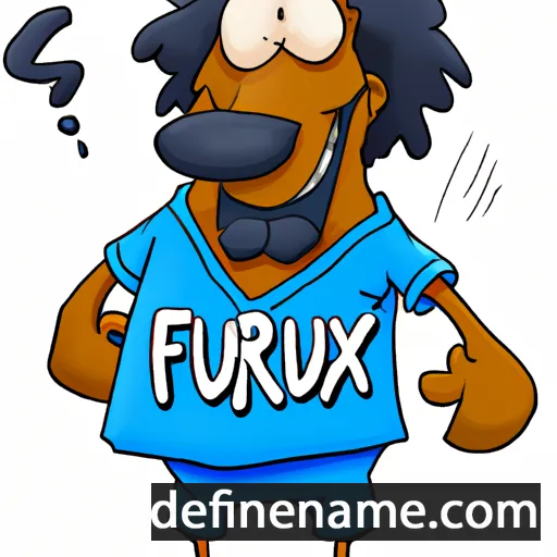 cartoon of the name Farrux