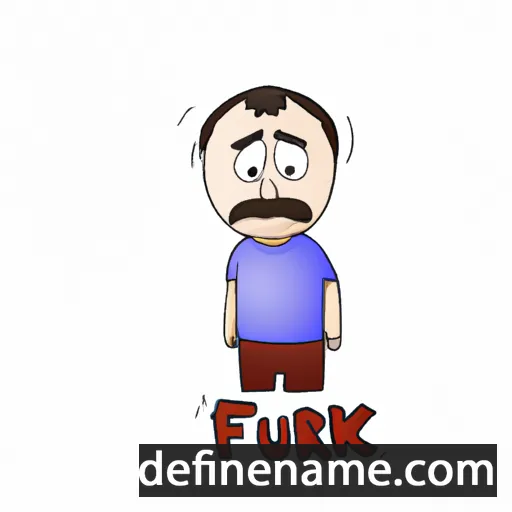 cartoon of the name Faruk