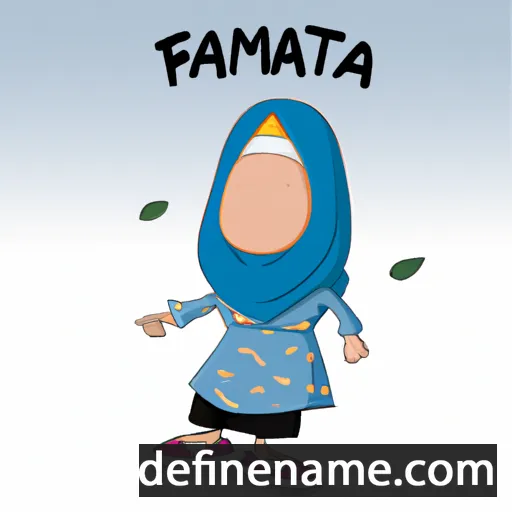 Fatimata cartoon