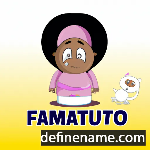 cartoon of the name Fatimatou