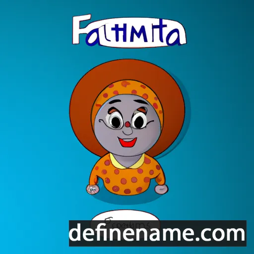 cartoon of the name Fatoumata