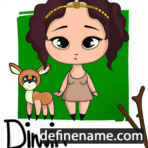 cartoon of the name Fawn