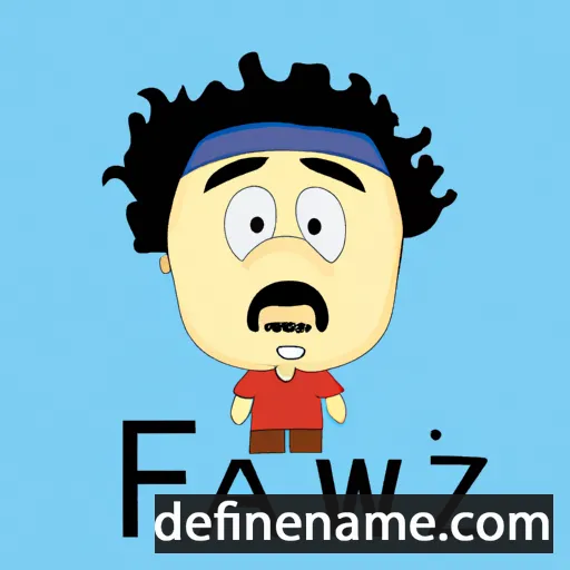 cartoon of the name Fawzi