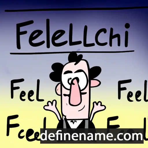 Félicien cartoon