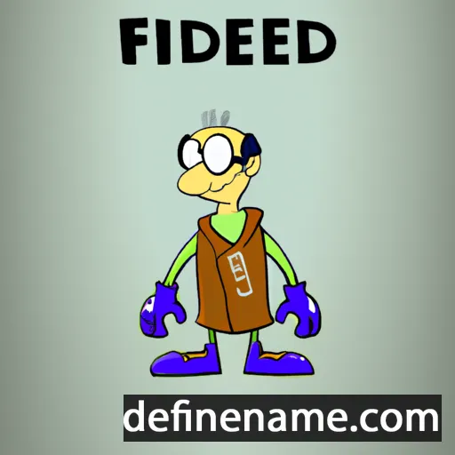 cartoon of the name Fedelmid