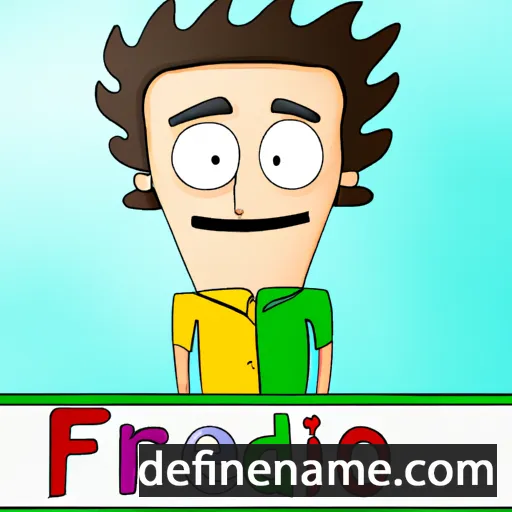 cartoon of the name Federico