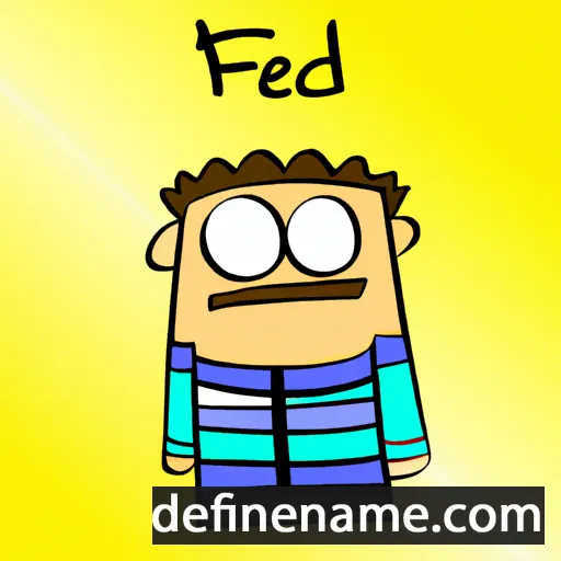 cartoon of the name Fedir