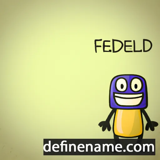 cartoon of the name Fedlimid