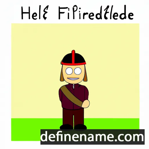 cartoon of the name Feidhelm