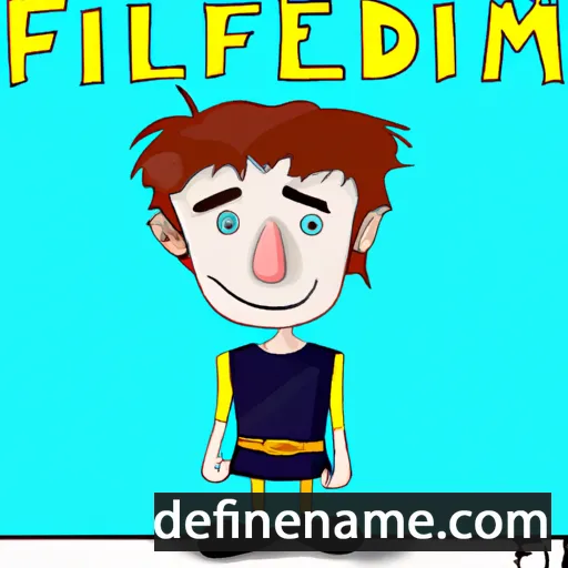 cartoon of the name Feidhlim