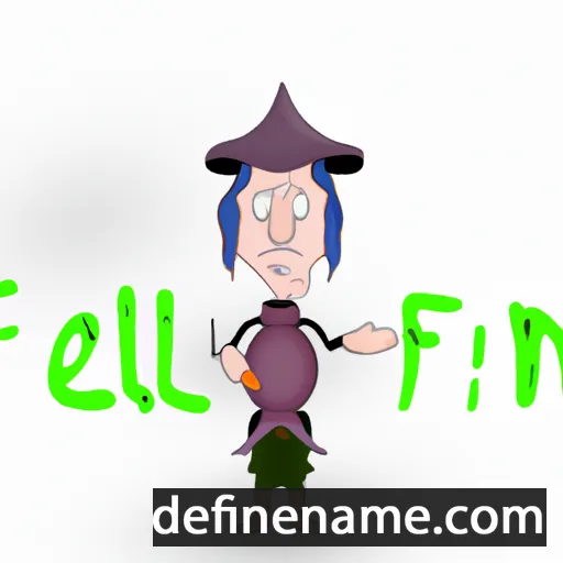 cartoon of the name Feilim