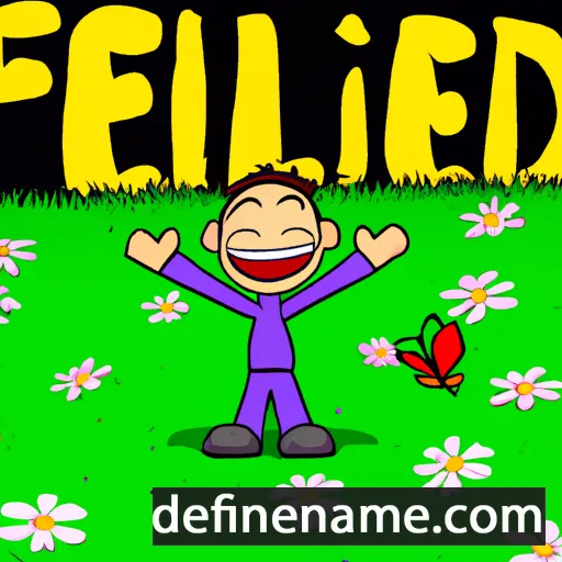 cartoon of the name Felicidad