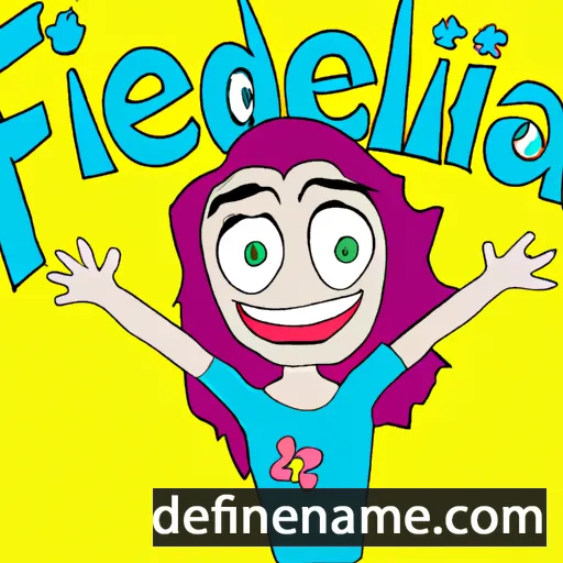 Felicidade cartoon