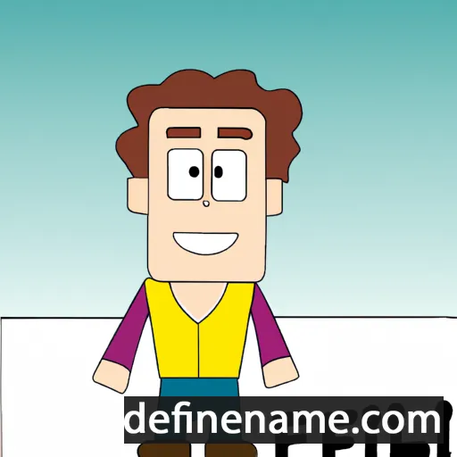 cartoon of the name Felip