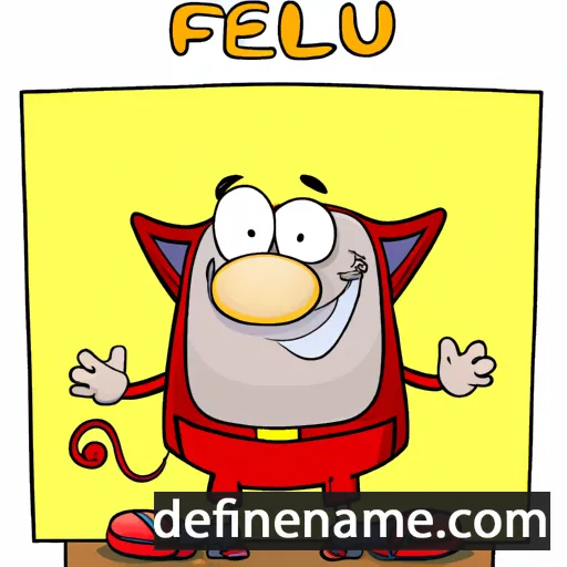 Feliu cartoon