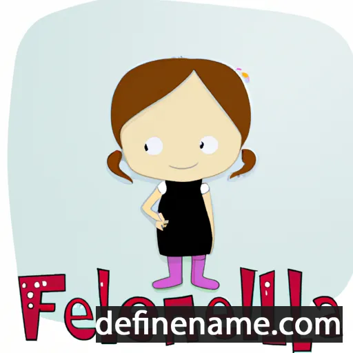 cartoon of the name Fenella