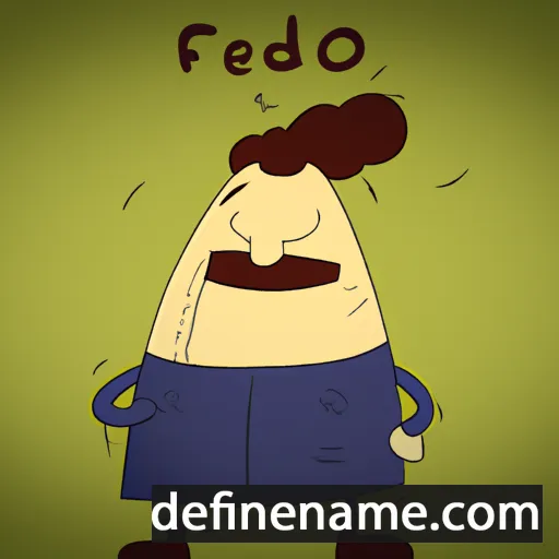 cartoon of the name Feodor