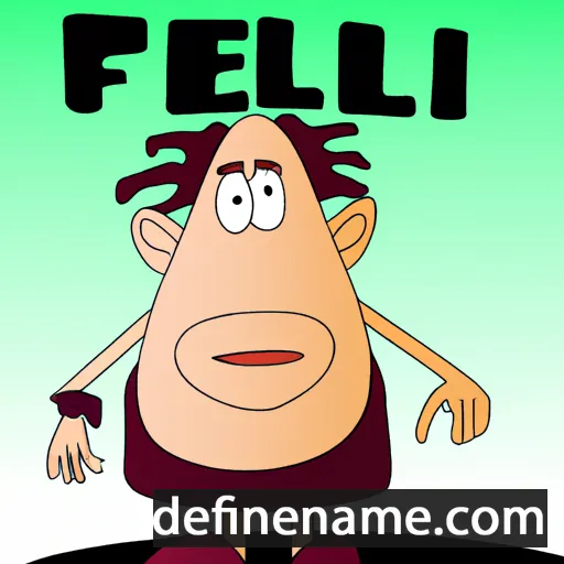 cartoon of the name Feofil