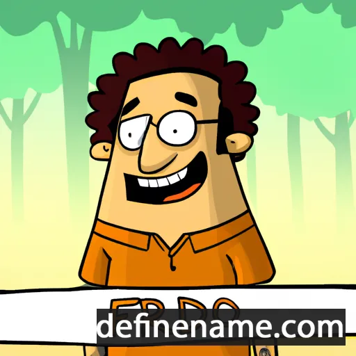 cartoon of the name Ferdo