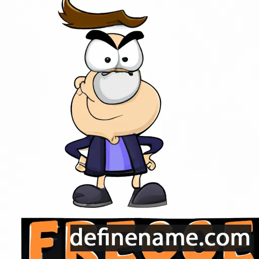 cartoon of the name Fergie