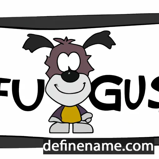 cartoon of the name Fergus