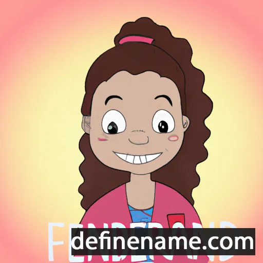 Fernanda cartoon