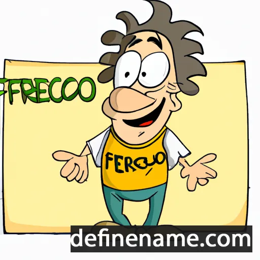 cartoon of the name Ferruccio