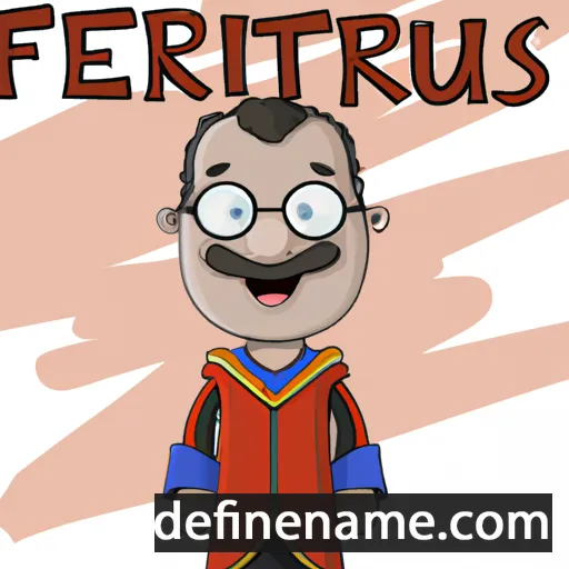 Ferrutius cartoon