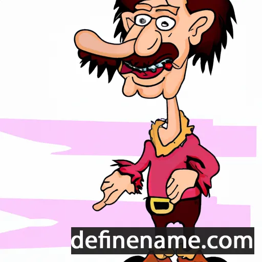 cartoon of the name Fevzi