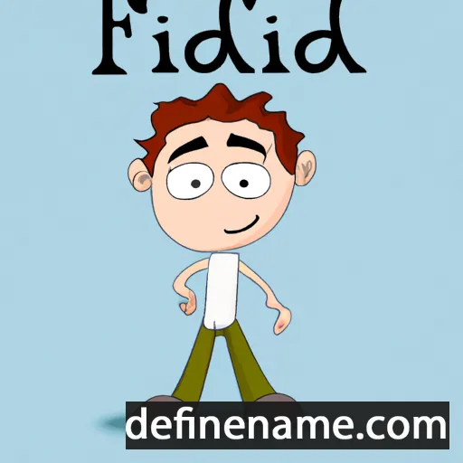 cartoon of the name Fiadh