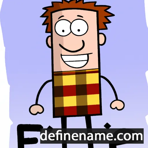 cartoon of the name Fife