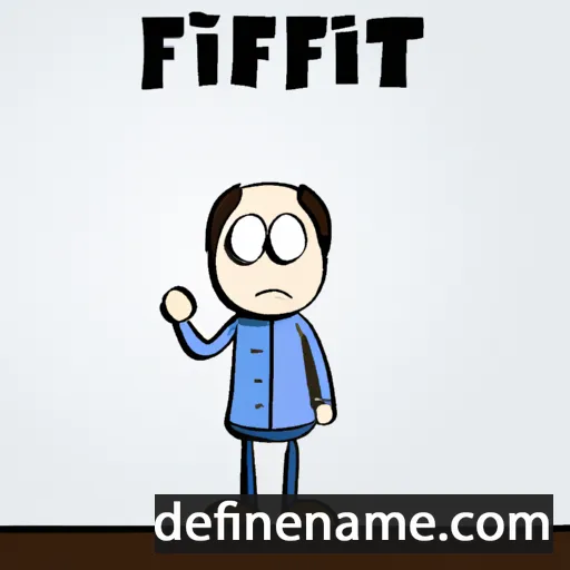 cartoon of the name Fikret