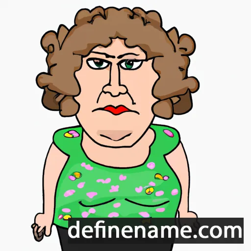 cartoon of the name Filimena