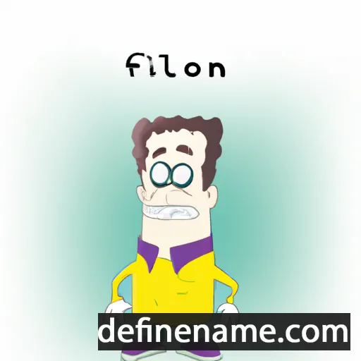 cartoon of the name Filimon