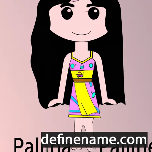 cartoon of the name Filipina