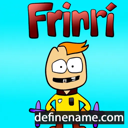 cartoon of the name Finnbar