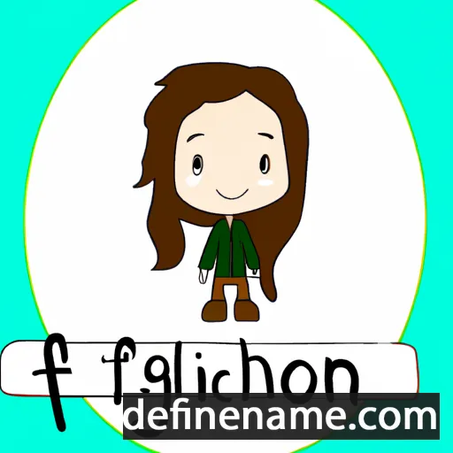 cartoon of the name Fionnlagh