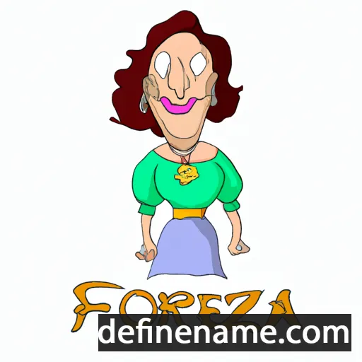 Fiorenza cartoon